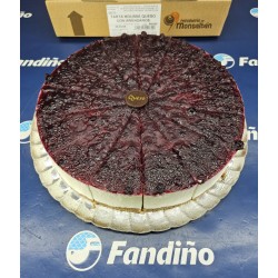 TARTA DE QUESO CON ARANDANOS